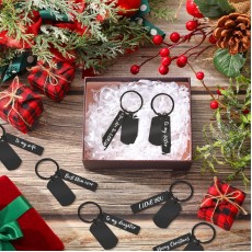 Rectangular Keychain Stainless Steel 001